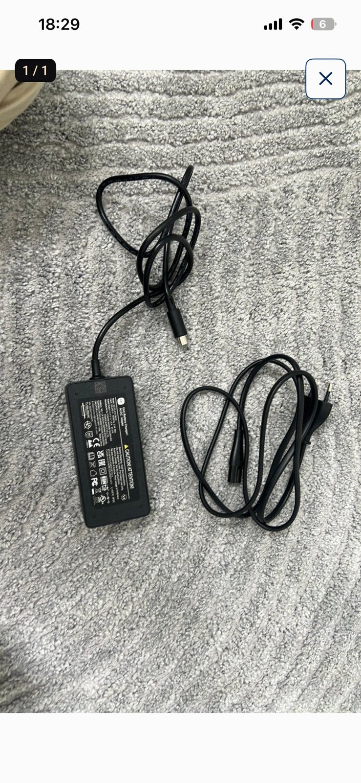 chargeur de trottinette xiaomi elite, Informatique & Logiciels, Chargeurs d'ordinateur portable, Enlèvement, Neuf