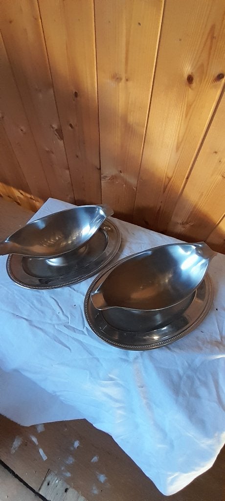 Sauciers en inox guy degrenne, Maison & Meubles, Comme neuf, Guy Degrenne, Enlèvement, Autres types