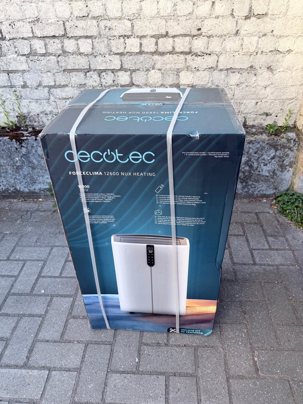 Cecotec forceclima 12600BTU - omkeerbaar en wifi, Elektronische apparatuur, Ophalen, Zo goed als nieuw, Luchtontvochter