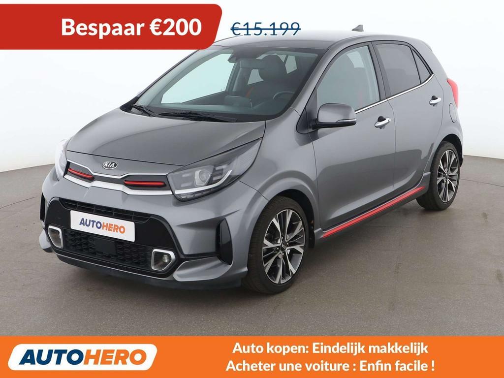 Kia Picanto 1.2 GT Line (année de construction 2021), Autos, Argent ou Gris, Euro 6, 5 places, Automatique