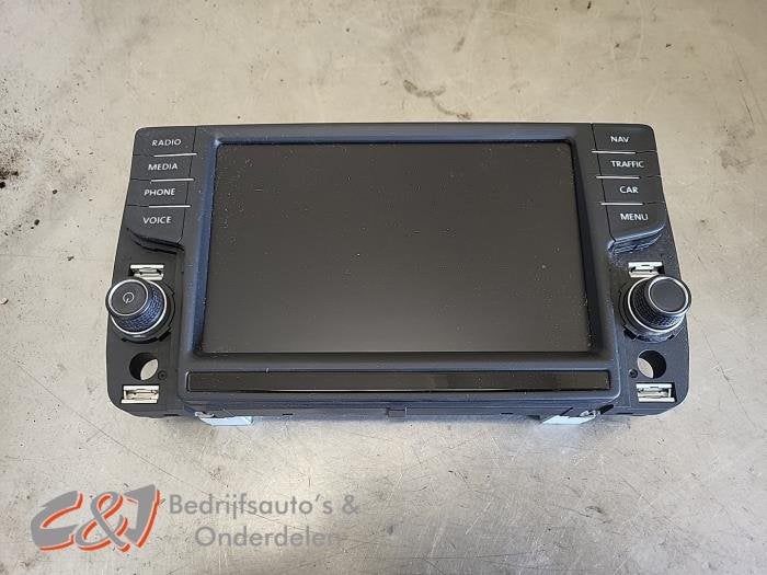 Display Interieur van een Volkswagen Crafter, Gebruikt, -, Volkswagen, -