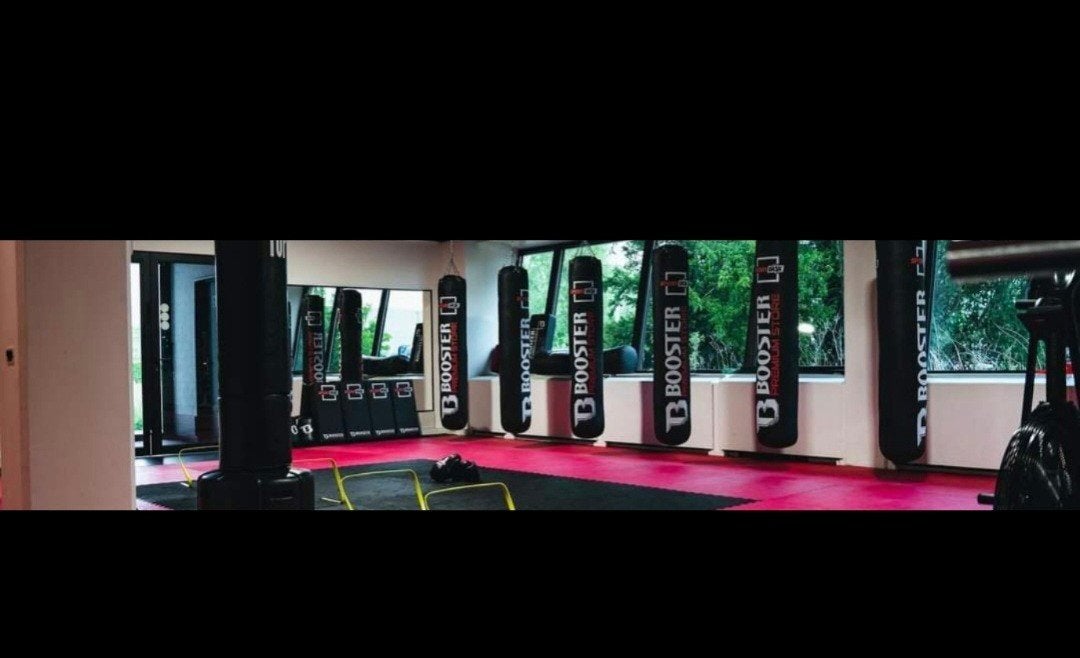 bokszak Booster/ cable cross / fitness tegels / grasmat, Sport en Fitness, Ophalen, Gebruikt