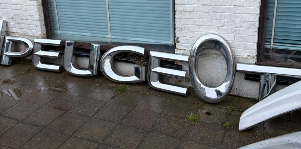 Enseigne lumineuse peugeot, Enlèvement, Comme neuf