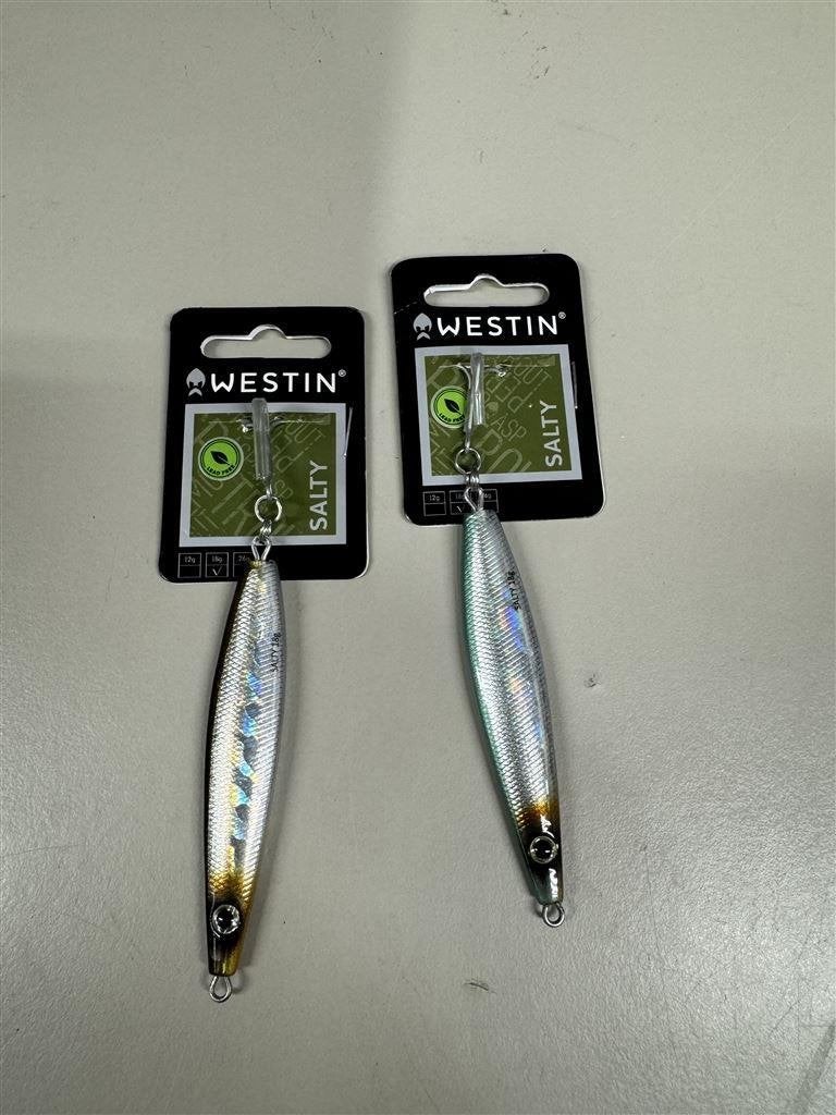 Vissen vis lures - Westin Salty Lures - Bass Pollock Salmon, Watersport en Boten, Hengelsport | Zeevissen, Nieuw, Ophalen of Verzenden