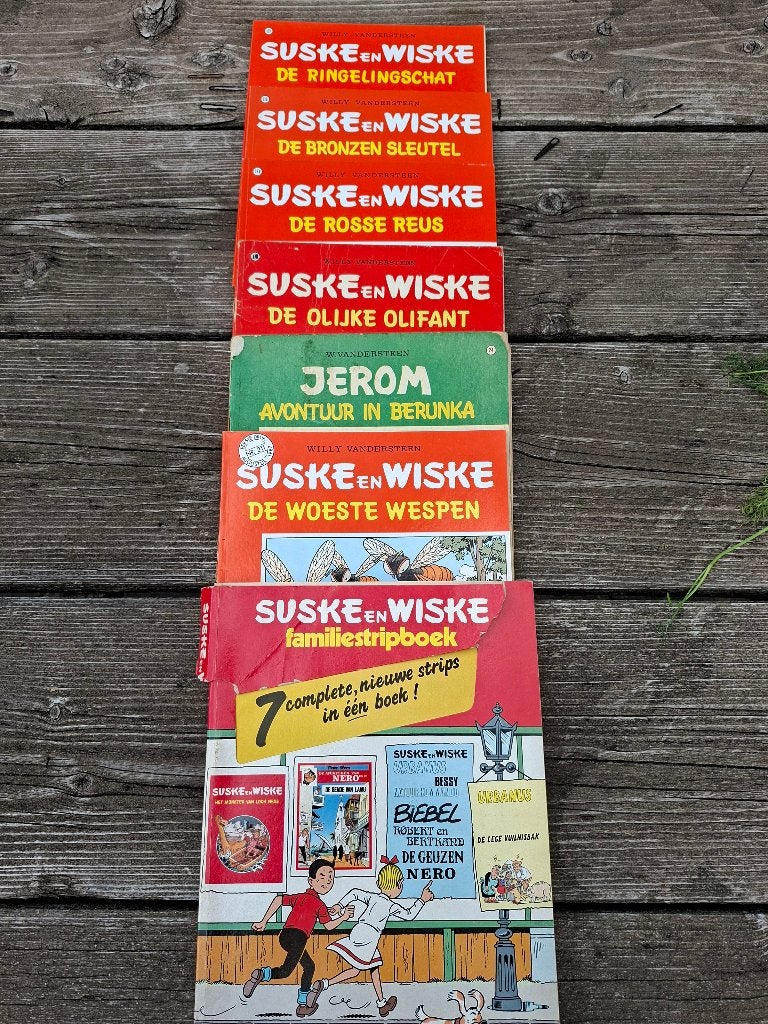 Suske & Wiske, Boeken, Meerdere stripboeken, Ophalen, Gelezen