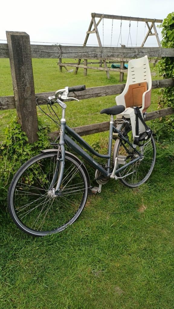 Damesfiets, Ophalen