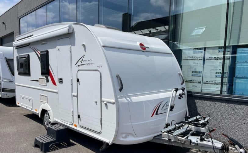 Caravane Bürstner Averso+ 440TK clim', lit superposé, moover, Particulier, Roue de secours, Bürstner, Lits superposés