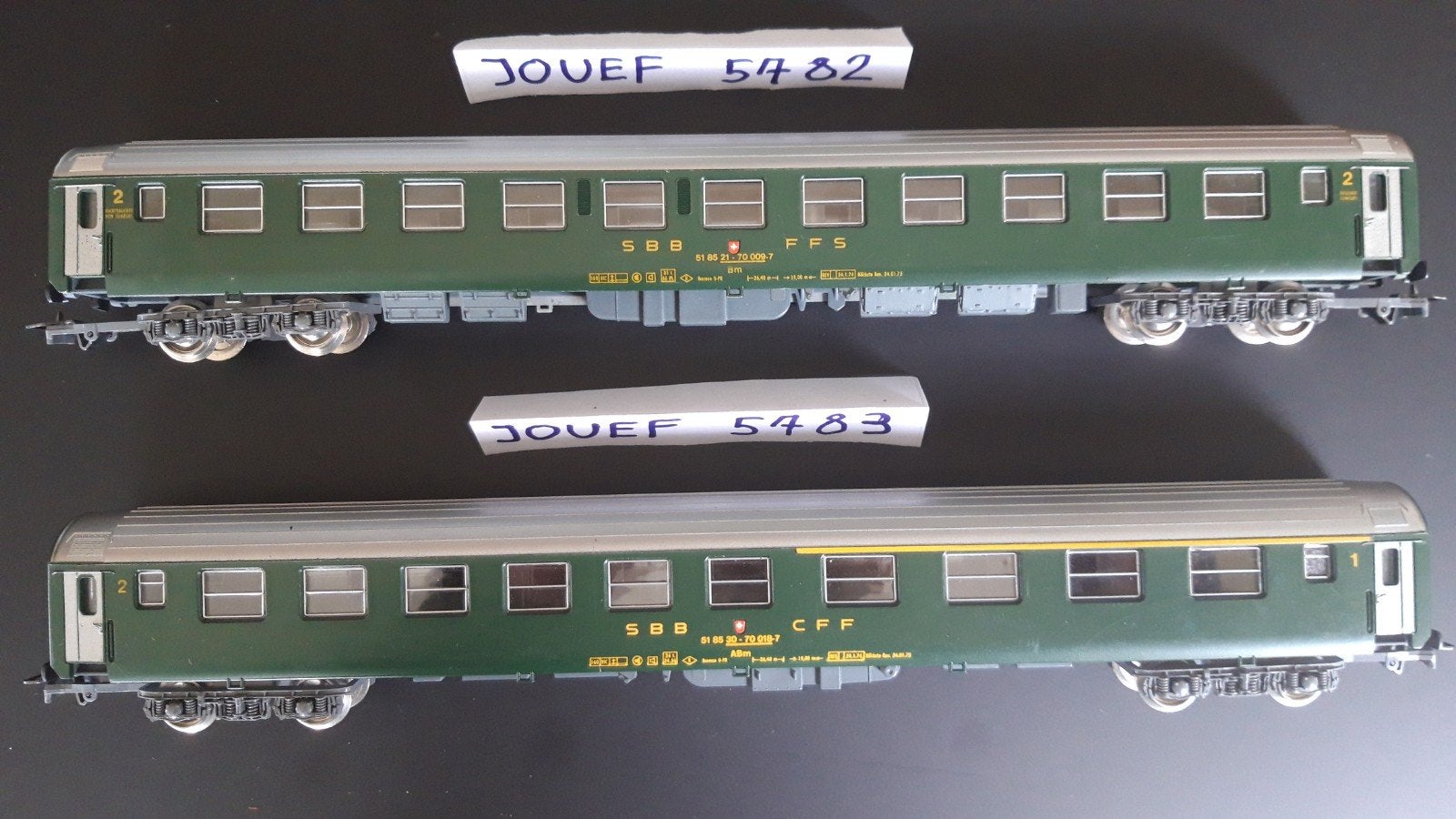 Jouef  5782 + Jouef  5783, Ophalen of Verzenden