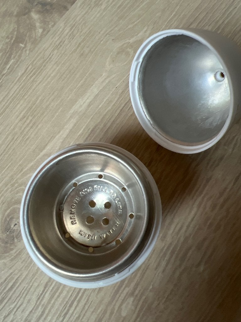 Eierkoker, Overige typen, Ophalen of Verzenden, Zo goed als nieuw, Wit