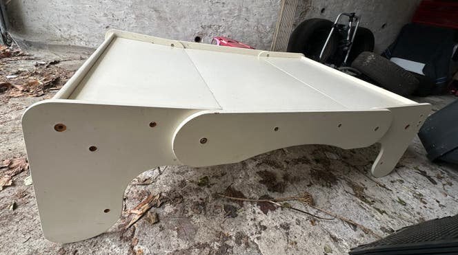Bureau evolutif : table de jeux et bureau pour enfant, Enlèvement, Utilisé