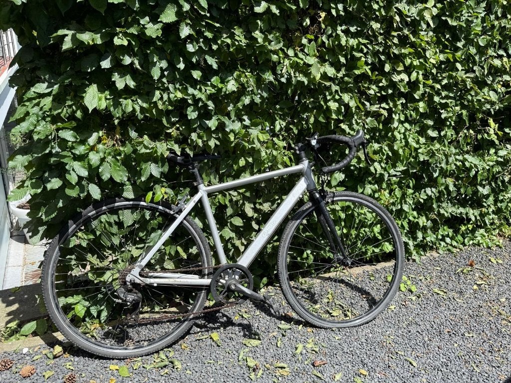 Gravelfiets met racestuur (Shimano ), Fietsen en Brommers, Gebruikt, Velgrem, 49 tot 53 cm, Ophalen