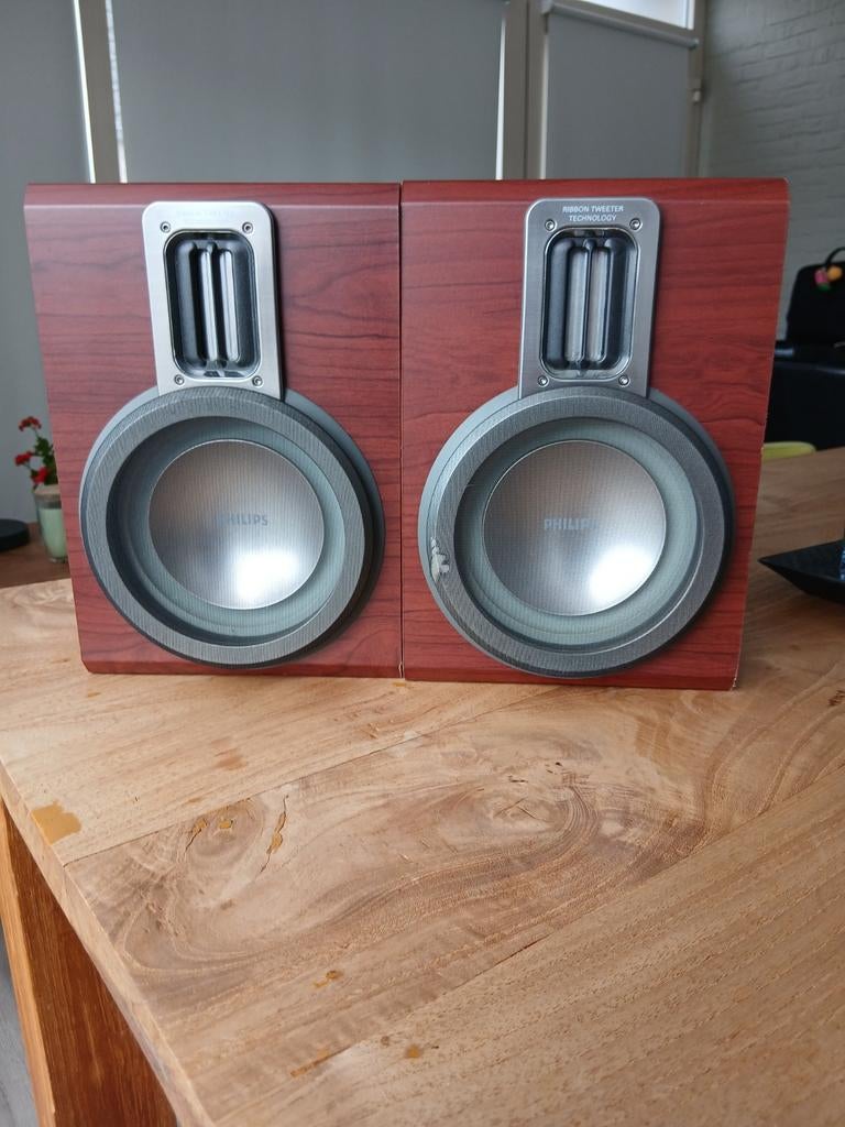 Philips Ribbon Tweeter Technologie   25cm op17cm, Audio, Tv en Foto, Luidsprekerboxen, Ophalen, Philips
