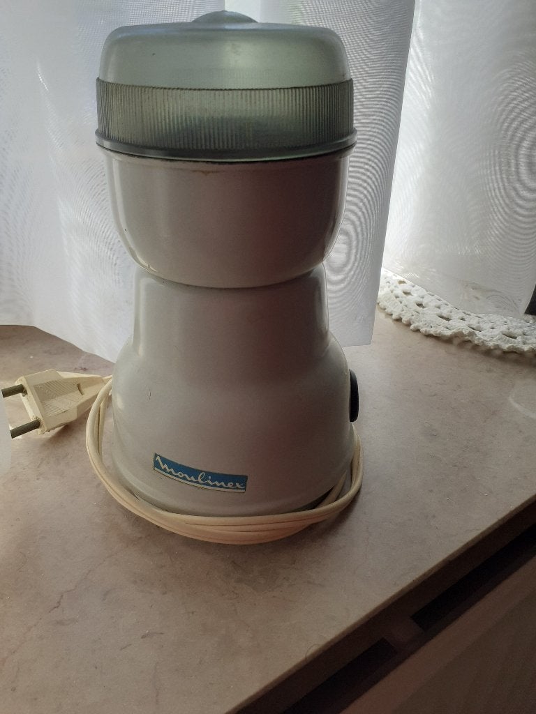 curiosa electrische koffiemolen Moulinex, Ophalen