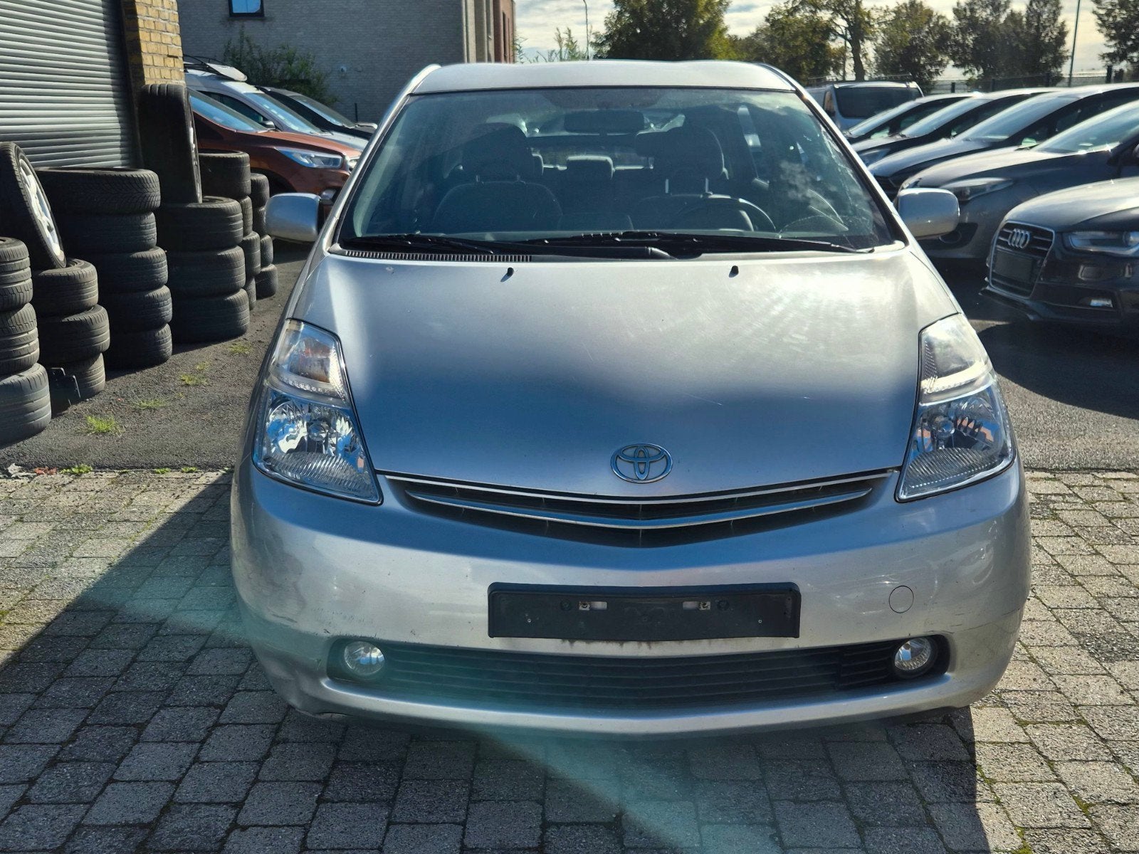 Toyota Prius 1.5 Benzine hybride 119...km Automaat, Autos, 57 kW, Argent ou Gris, Achat, Entreprise