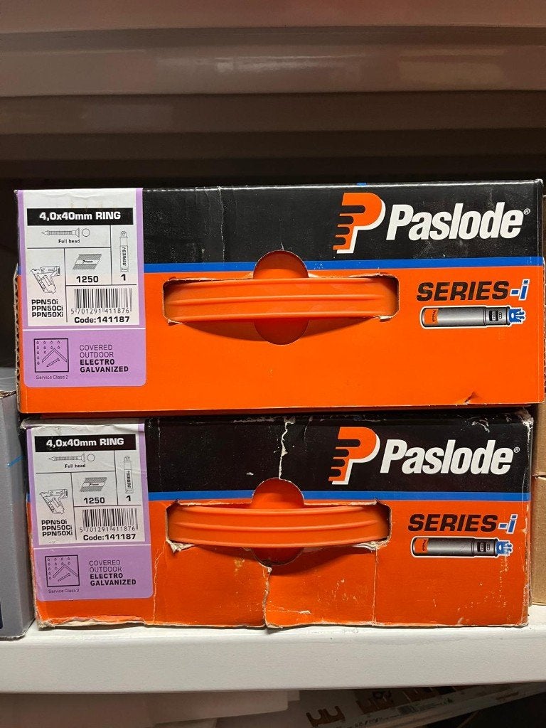 paslode ANKER ringnagel 4 x 40mm op gas, Bricolage & Construction, Enlèvement ou Envoi, Neuf