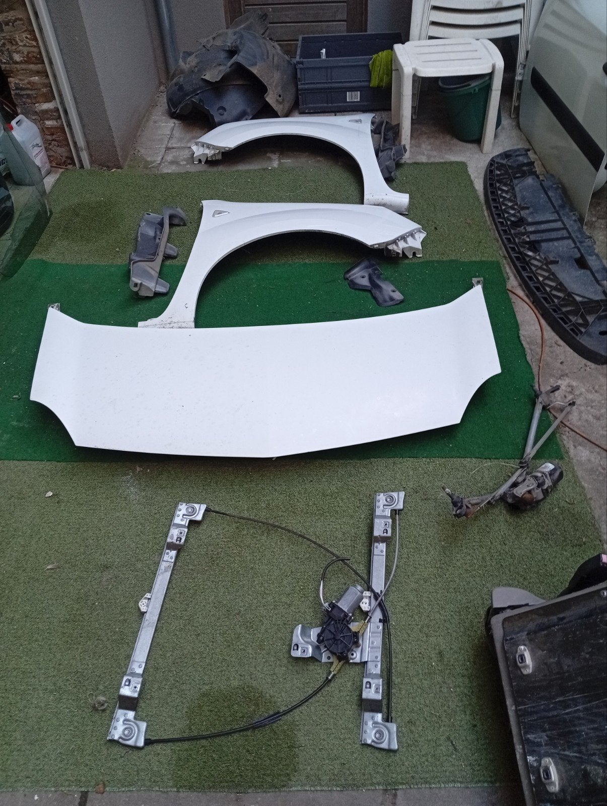 pièces Renault Kangoo, Ophalen, Gebruikt, Motorkap, Renault