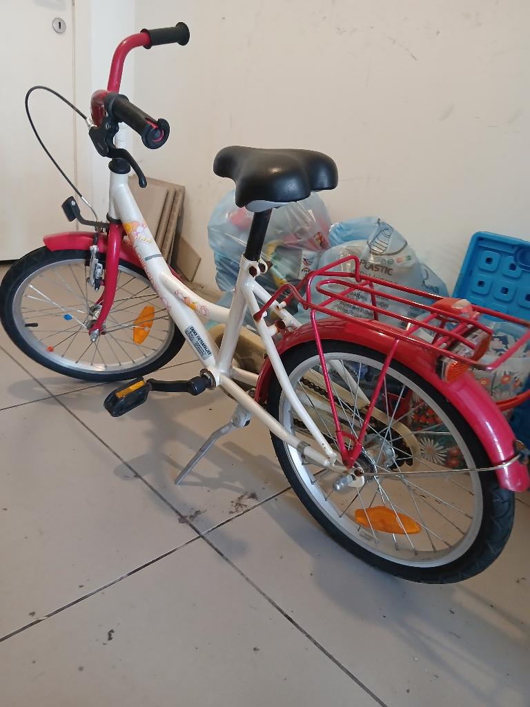 Kinderfiets, Ophalen, Gebruikt, 18 inch, Handrem