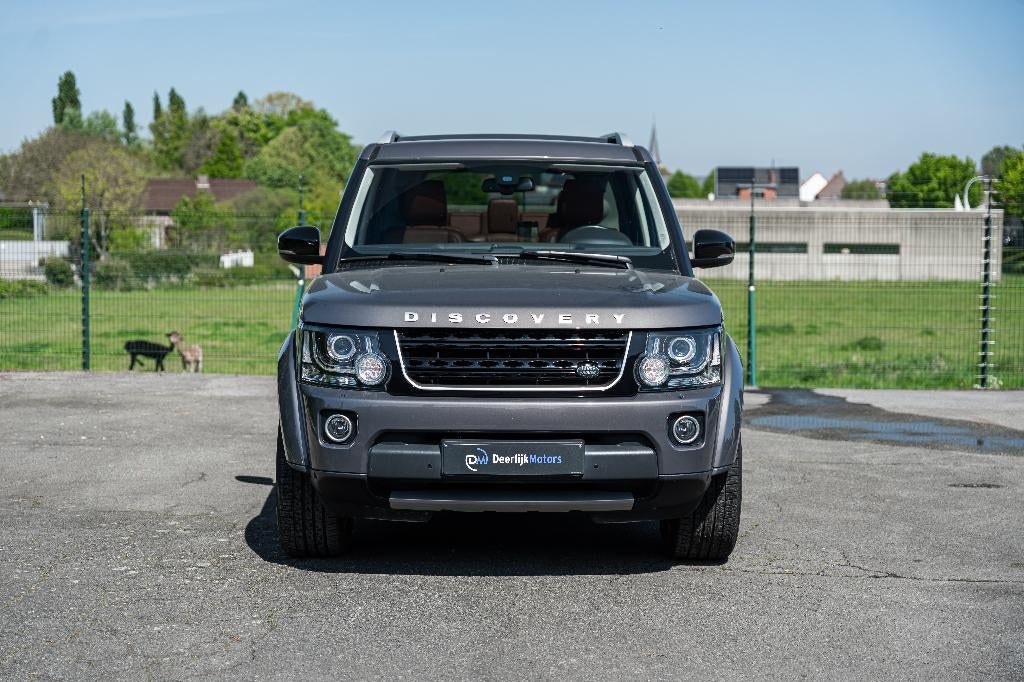 Discovery 3.0 SDV6 Landmark -7 Seats Brown Leather-Pano Roof, Auto's, Automaat, Parkeerassistent, Euro 6, 7 zetels