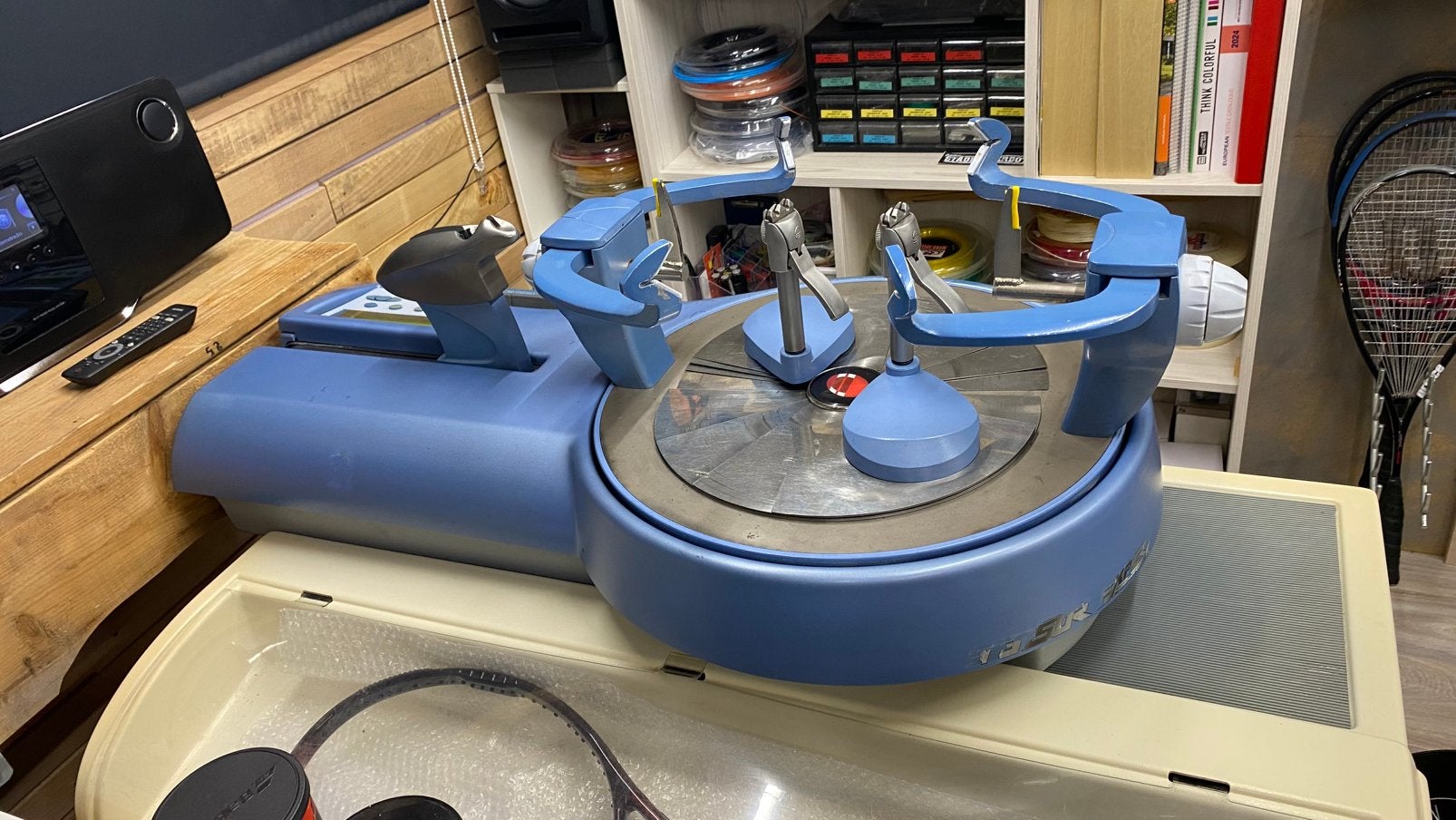 Machine à corder professionnelle Babolat Sensor Dual Expert, Enlèvement, Utilisé, Raquette, Babolat