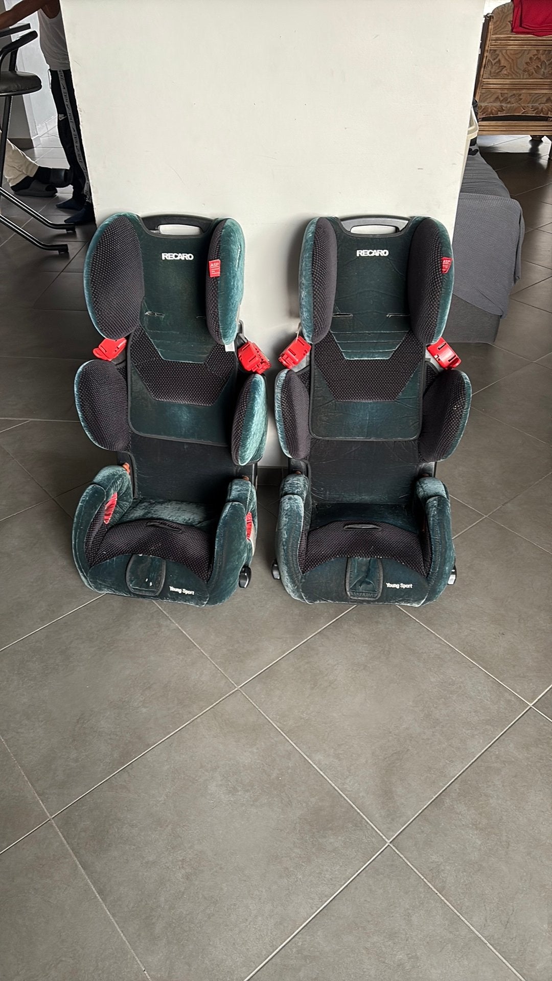 Recaro autostoel, Enlèvement