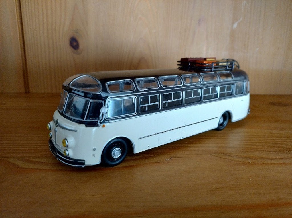 ISOBLOC 648 DP miniatuur 1/43 - autobus autocar, Enlèvement ou Envoi, Neuf, Bus ou Camion