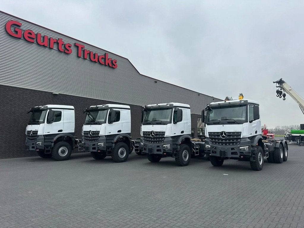 Mercedes-Benz Arocs 4052 AS 6X6 HEAVY DUTY PRIME MOVERS NEW, Auto's, Automaat, Wit, Mercedes-Benz, Diesel