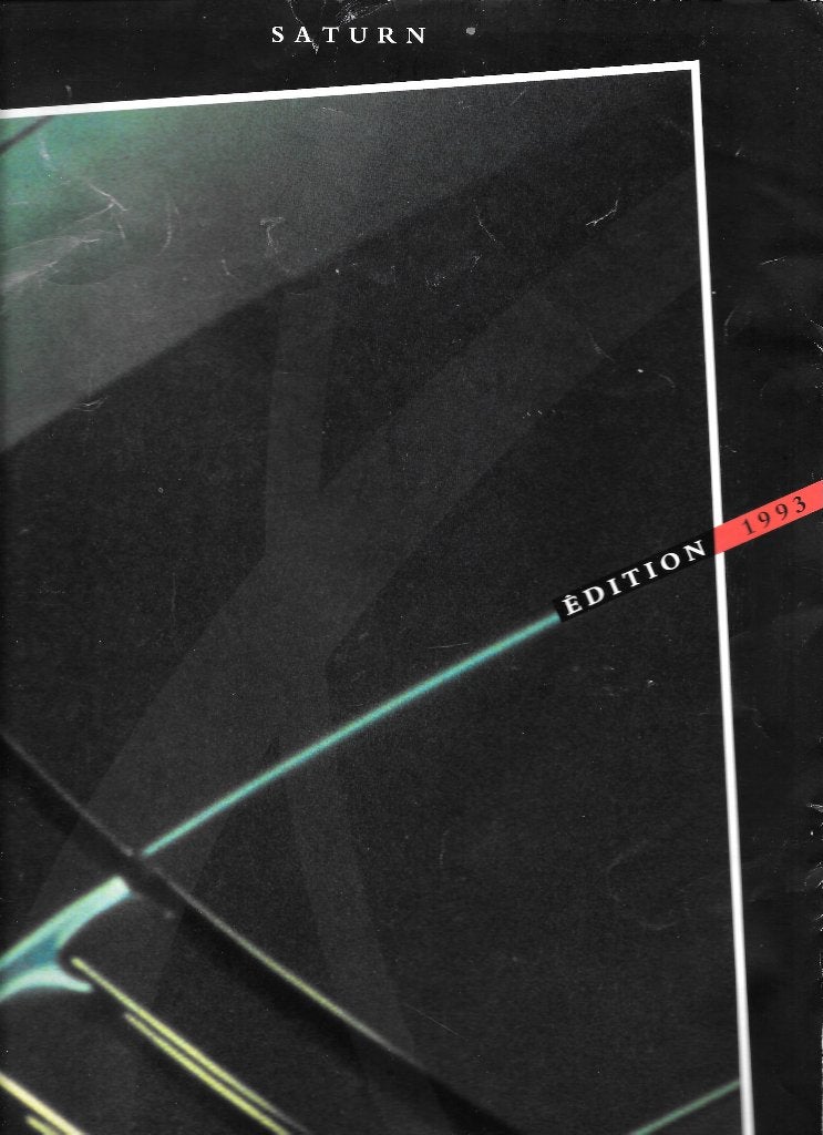 SATURN  1993, Boeken, Ophalen of Verzenden, Zo goed als nieuw, Overige merken