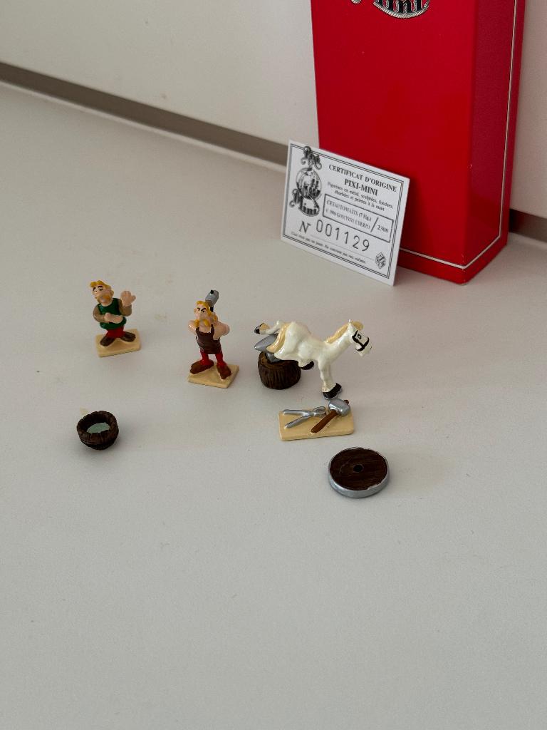 Cetautomatix - 7 figuren - pixi mini village Asterix, Ophalen of Verzenden