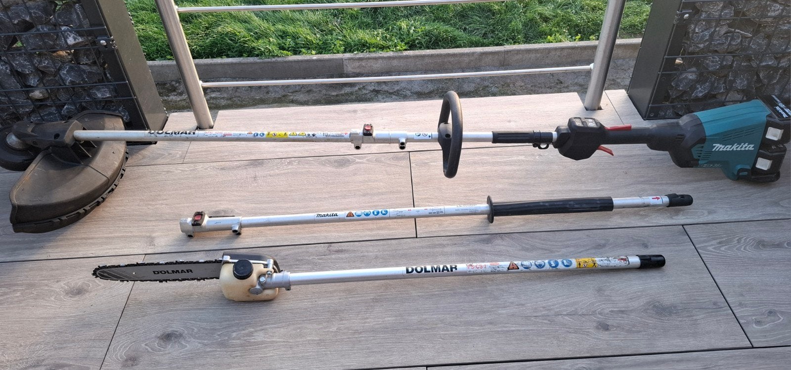 coupe bordure combi system makita, Enlèvement, Utilisé, Batterie, Makita