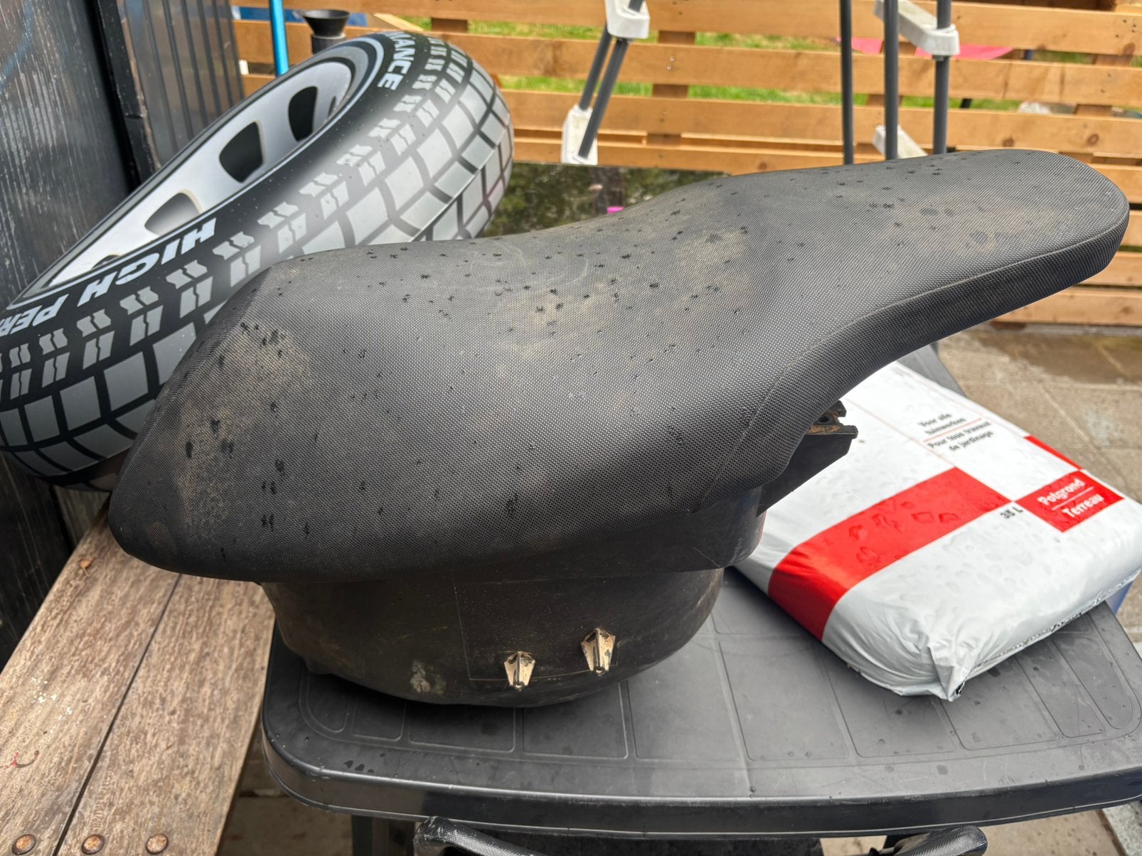Yamaha Jog R mbk stoel en kofferbak, Ophalen, Zadel, Yamaha