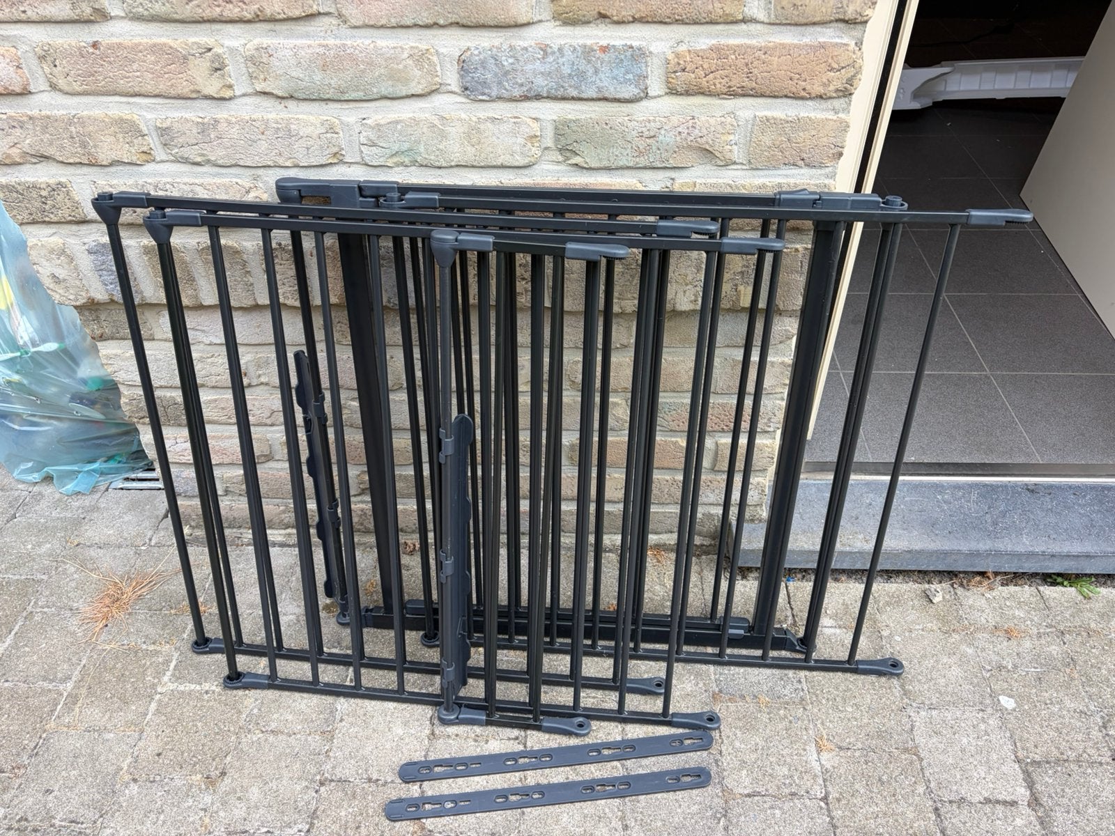 Babydan Xl + deurtje, Kinderen en Baby's, Traphekjes, Ophalen of Verzenden, Zo goed als nieuw