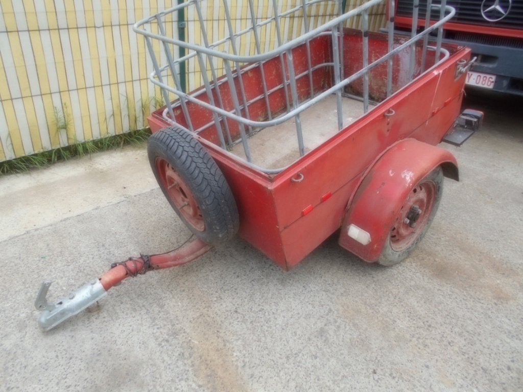 aanhangwagentje, Ophalen, Gebruikt