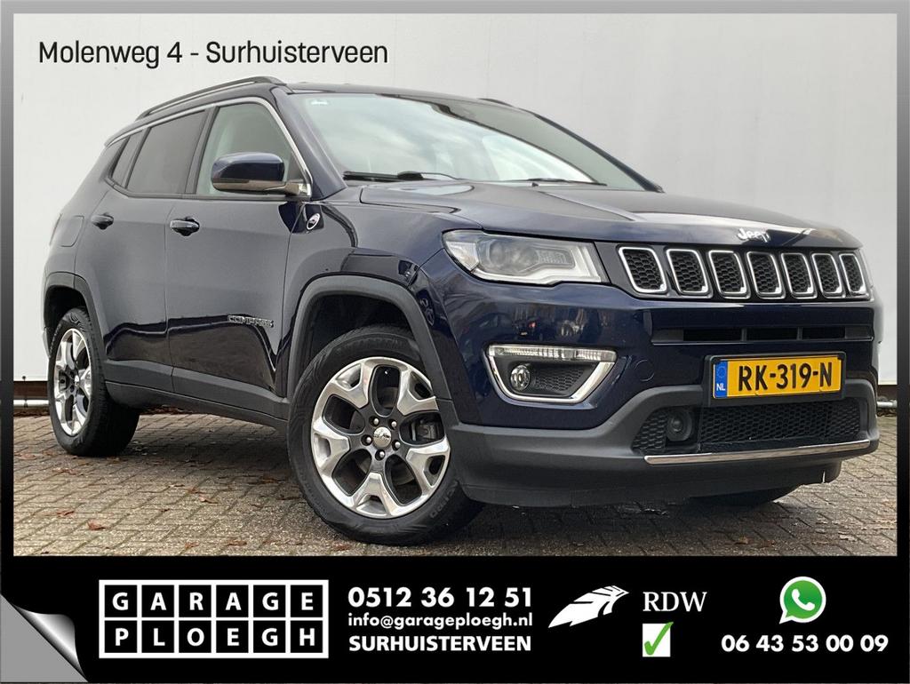 Jeep Compass 1.4 170PK Automaat 4x4 Beats-Audio Nav/Cruise K, Auto's, Blauw, Compass, Bedrijf, 160 g/km