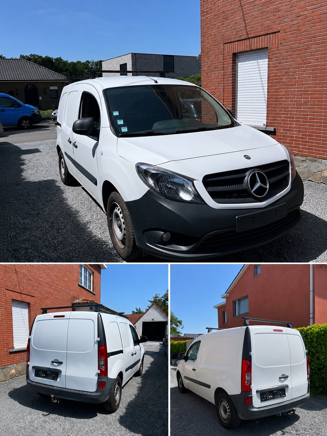 Mercedes citan lichte vracht 1.5 cdi, Auto's, 4 deurs, Euro 6, Elektrische ramen, Wit