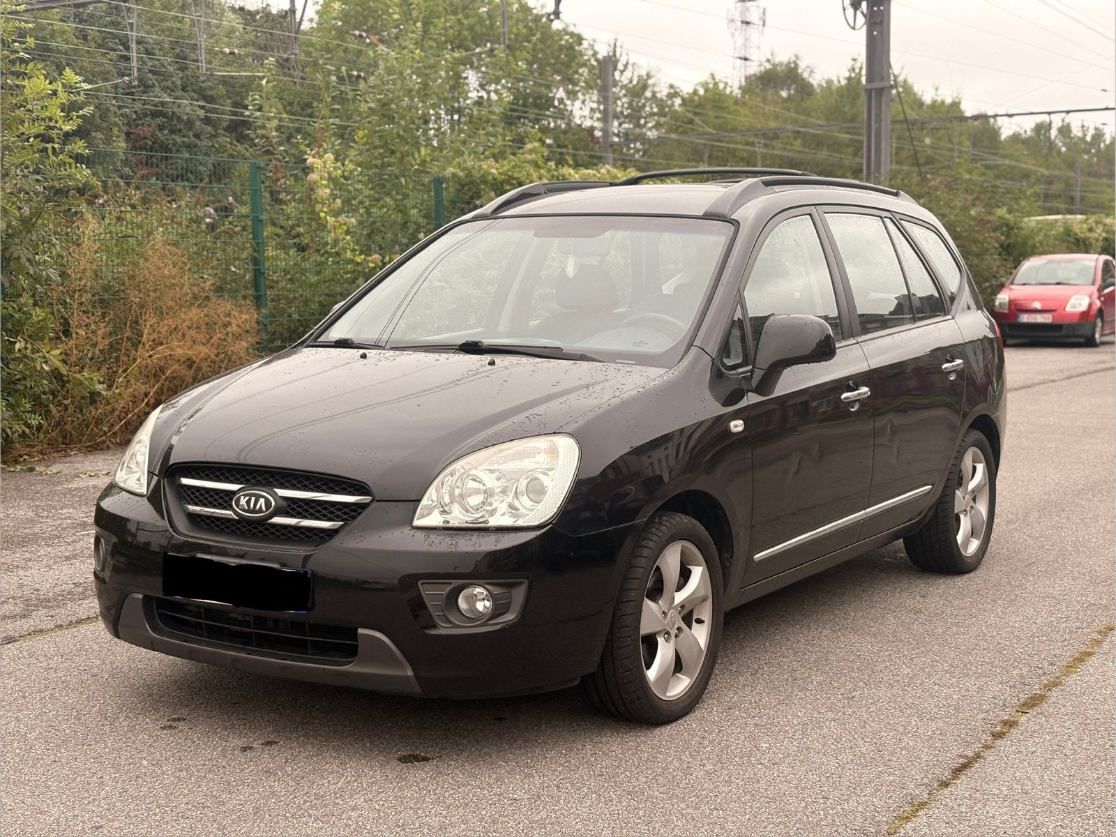 Kia Carens 2.0 CRDi 2007, Boîte manuelle, Noir, 5 portes, Diesel