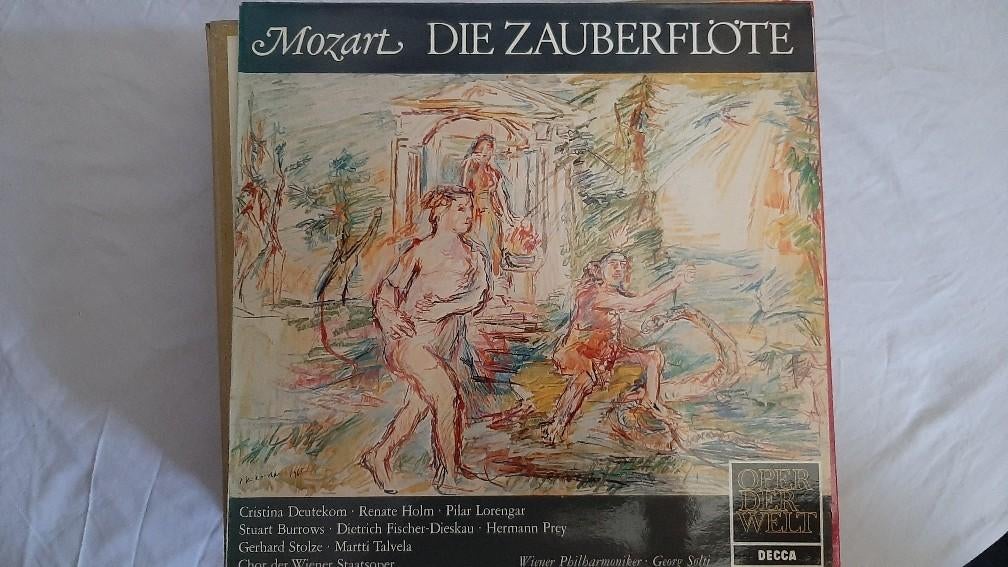 Vendez des lots de disques vinyles opera Mozart, Double LP, Enlèvement, Utilisé, Opéra ou Opérette