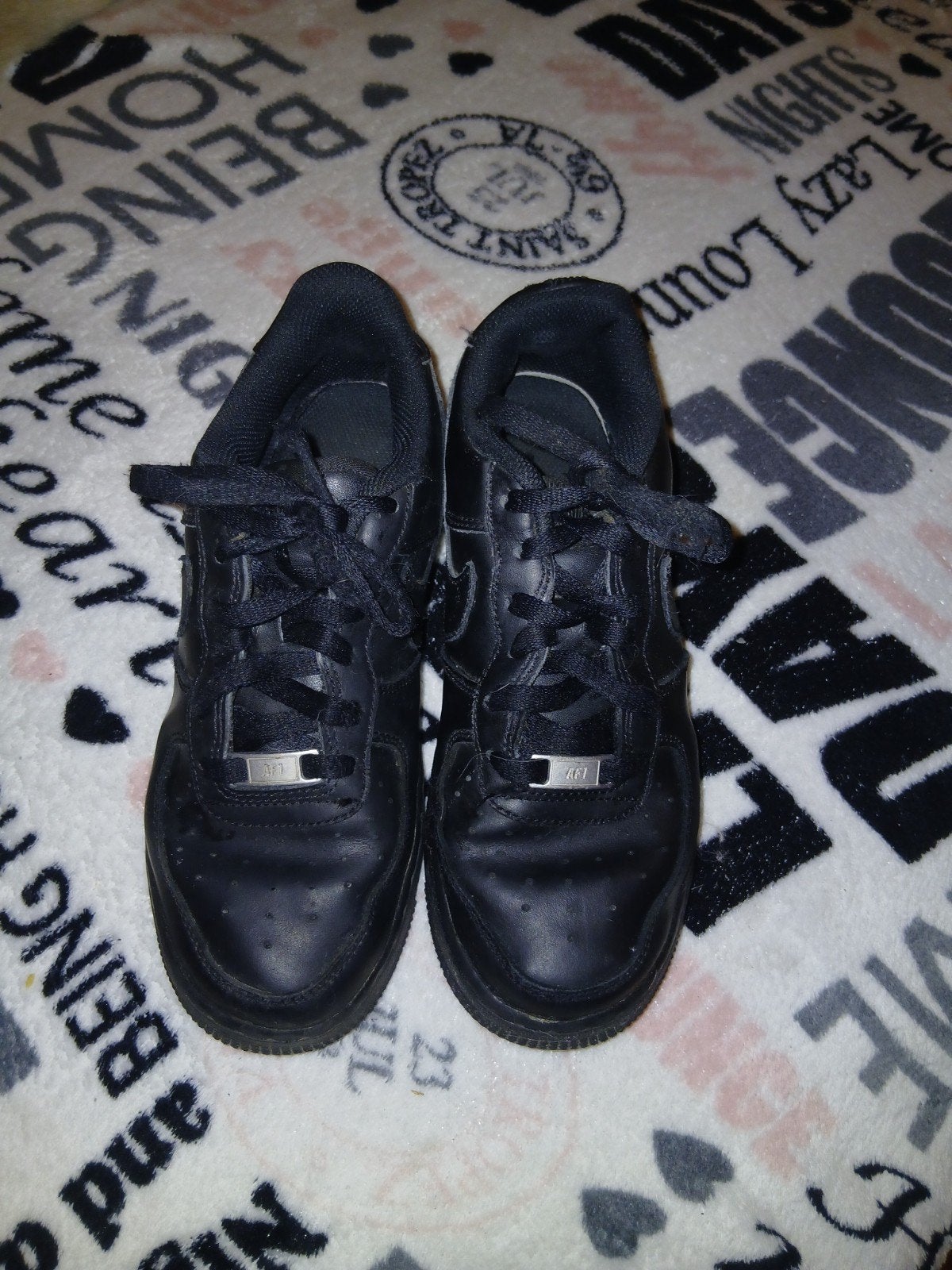 Chaussures Nike noir/Black la taille 38 très bon état, NIKE, Comme neuf, Enlèvement, Chaussures à boucles