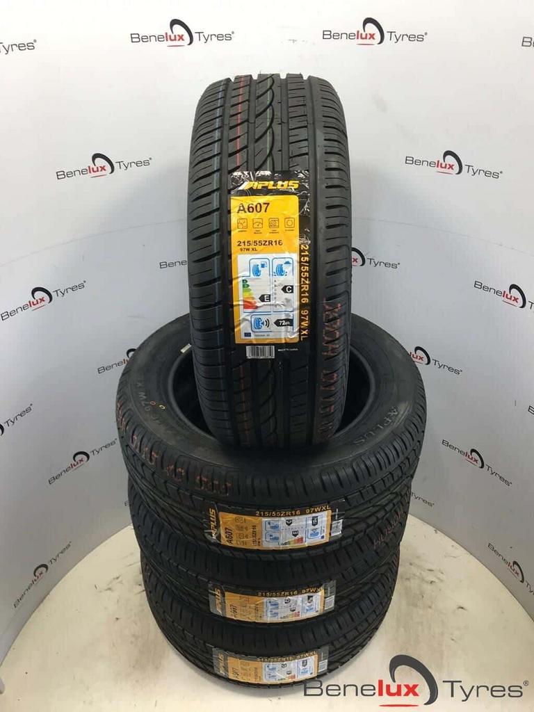 NIEUW 215/55R16 97W XL Aplus 215/55 R16 215/55/16 2155516, Auto-onderdelen, Banden en Velgen, Ophalen, 215 mm, -, Nieuw