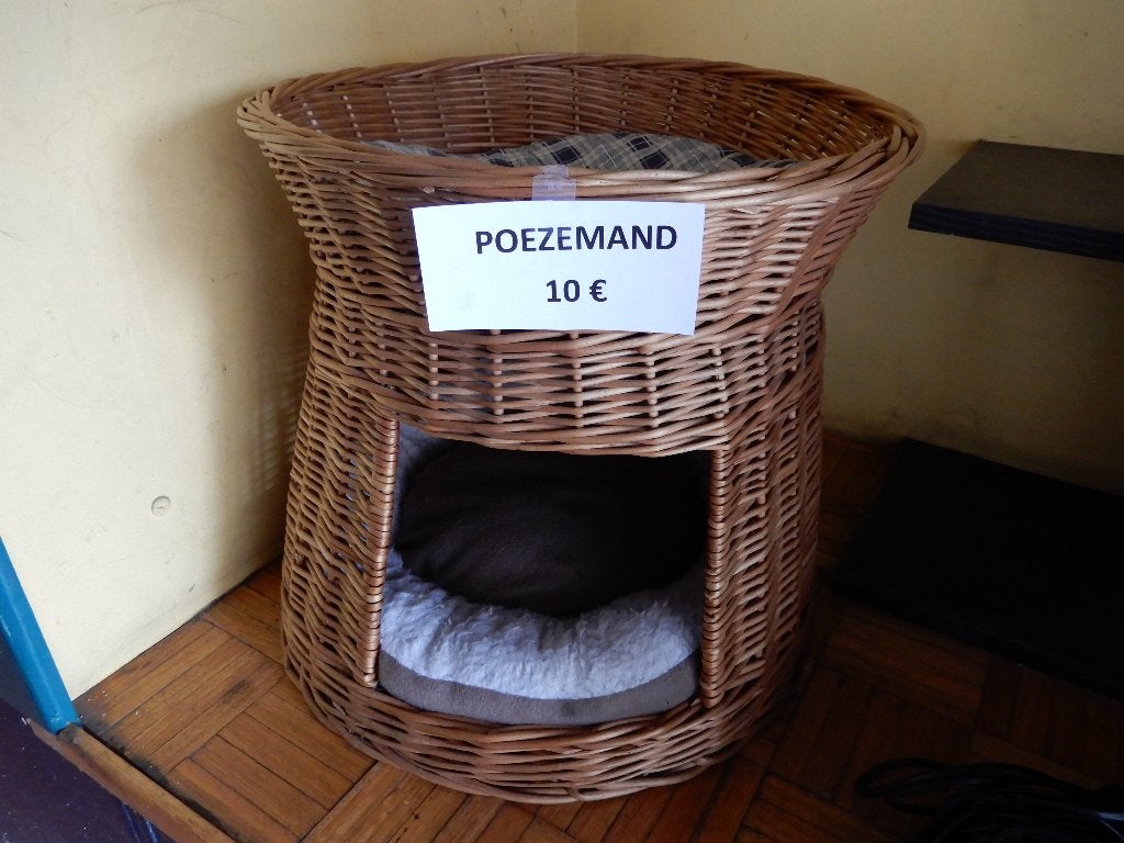 Poezenmand, Dieren en Toebehoren, Ophalen, Gebruikt, Riet