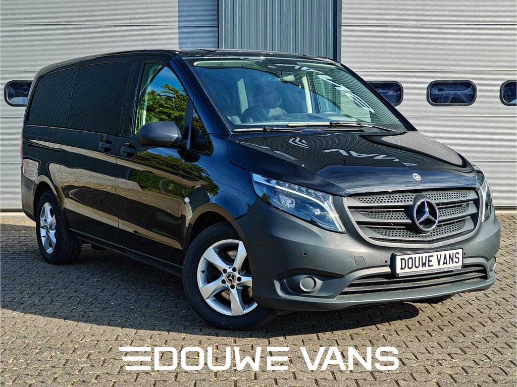 Mercedes-Benz Vito 124 Dubbel Cabine Automaat 237 PK 6 Perso, 197 g/km, Entreprise, 2000 kg, Noir