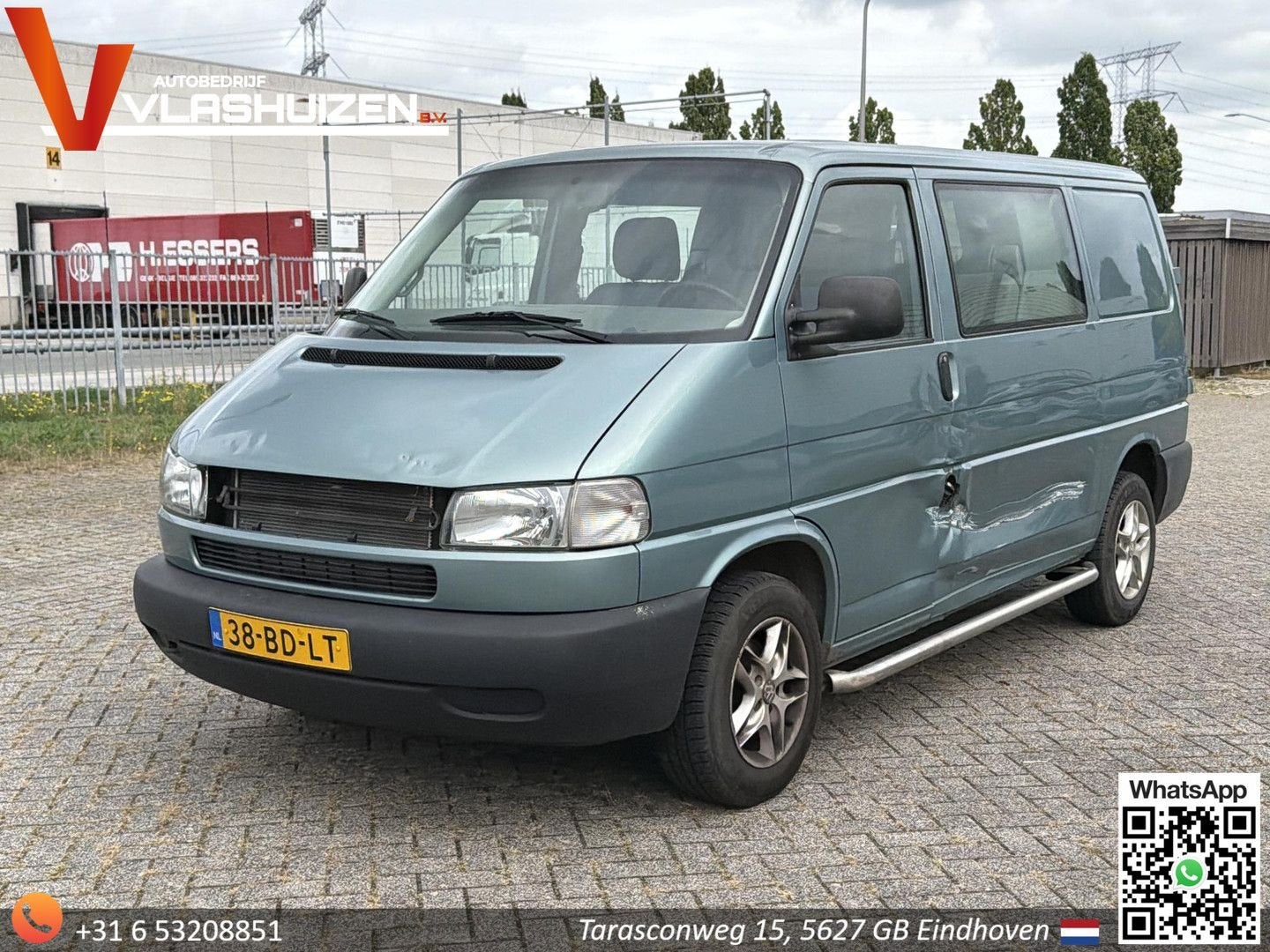 Volkswagen Transporter 2.5 TDI 292 T800 Base Dubbel Cabine |, Peinture métallisée, Achat, Entreprise, Boîte manuelle