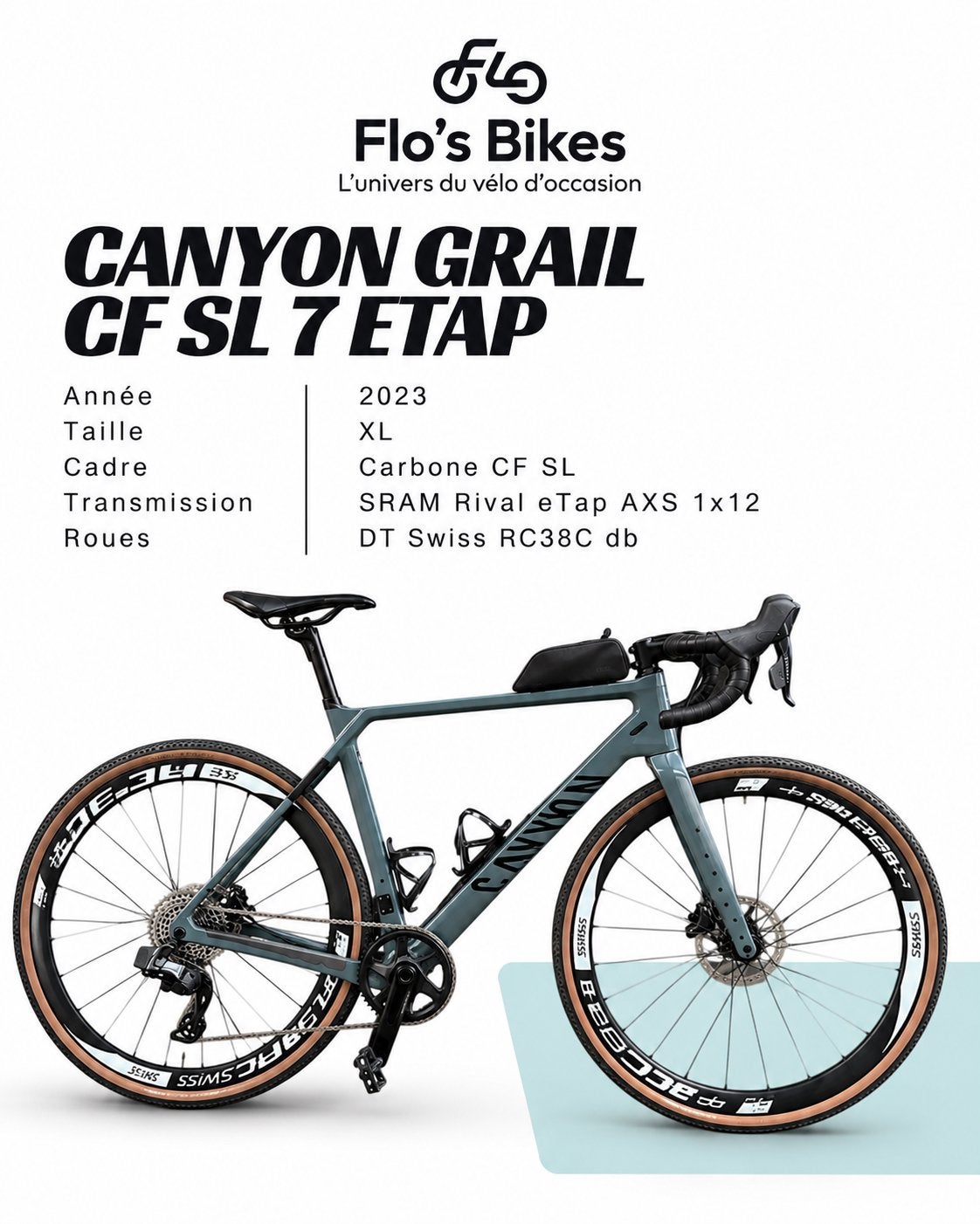 Gravel Canyon Grail CF SL 7 Etap 2023 Maat XL, Ophalen of Verzenden, Zo goed als nieuw