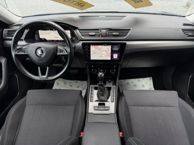 Skoda Superb Combi 1.5 tsi 150 pk AUTOMAAT 2020 GARANTIE !, Automaat, Dealer onderhouden, 1498 cc, Blauw