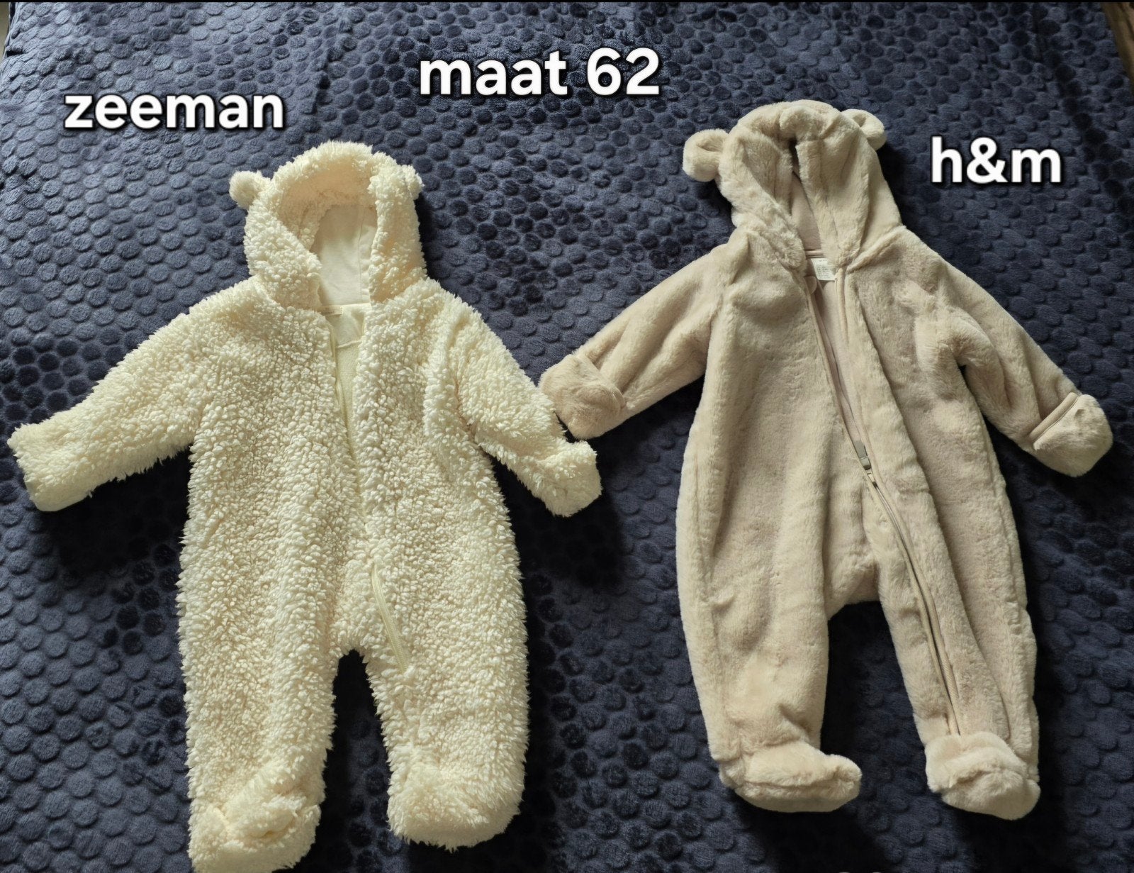 2 warme babypakjes – maat 62, Ophalen, Pakje