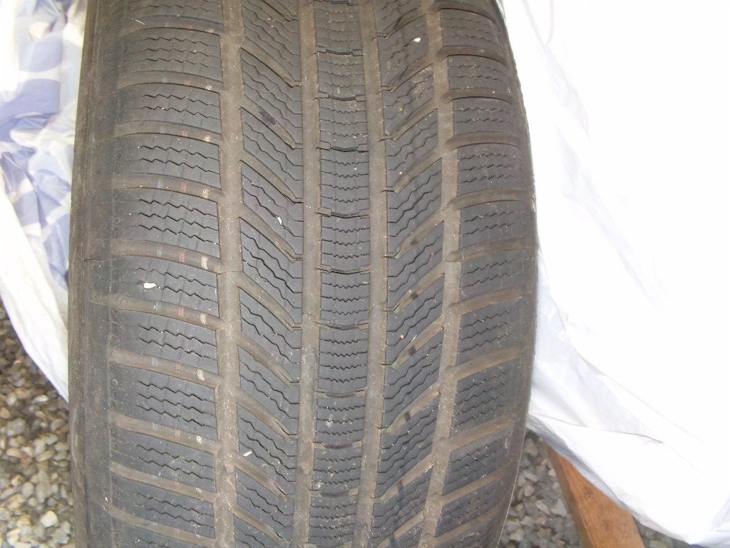 4 jantes avec pneus hiver michelin 255/55/18  105H, Pneus et Jantes, Pneus hiver, 255 mm, 18 pouces