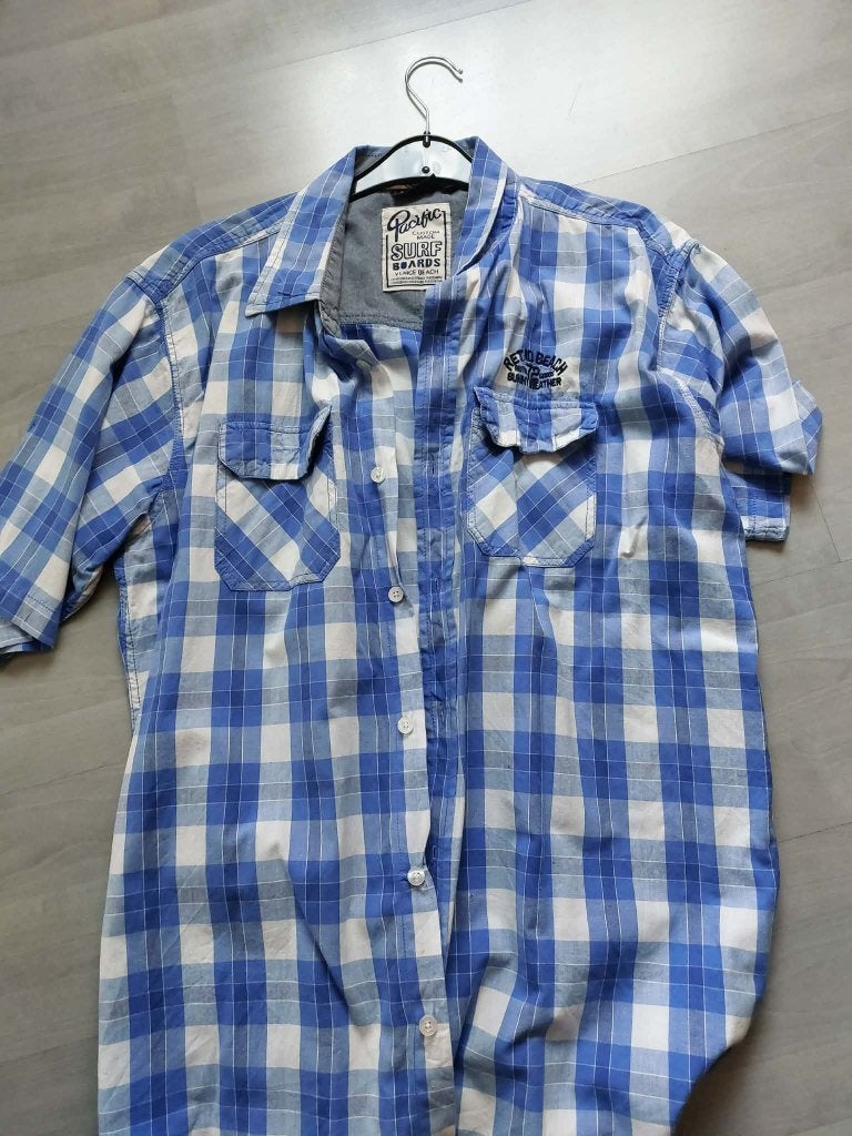 Heren Hemd Korte mouw Maat XXL 5€, Kleding | Heren, Overhemden, Ophalen, Zo goed als nieuw, Overige halswijdtes