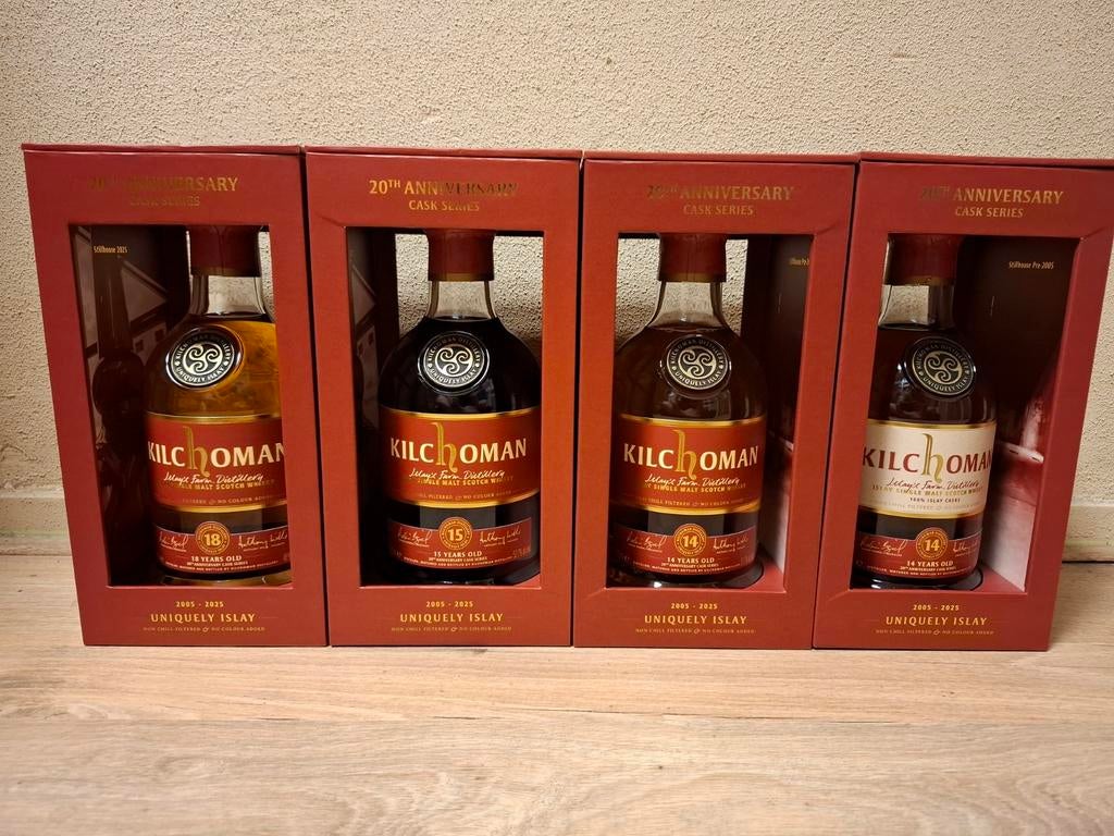 Kilchoman 20th Anniversary Cask Series, Ophalen of Verzenden, Nieuw