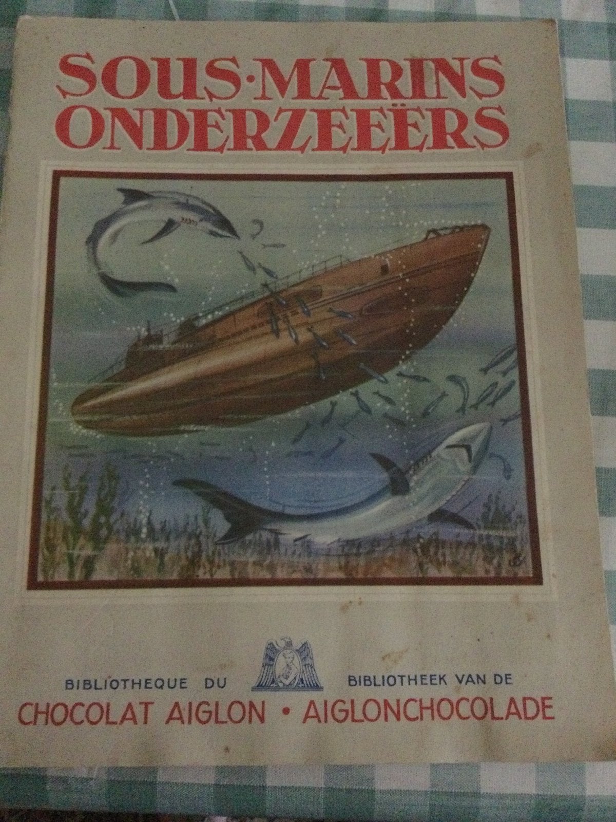 Prentenboek « onderzee ers », Livres, Livres d'images & Albums d'images, Enlèvement, Utilisé, Livre d'images
