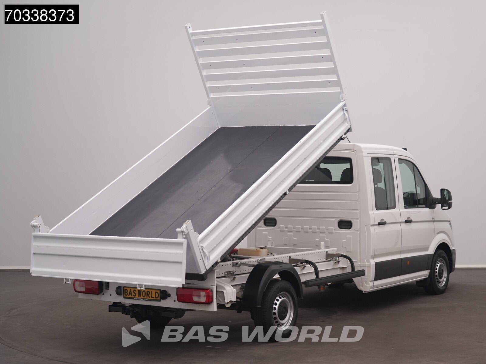 Volkswagen Crafter 140pk Kipper Dubbele Cabine Trekhaak 7 zi, Cuir, Achat, Euro 6, Entreprise