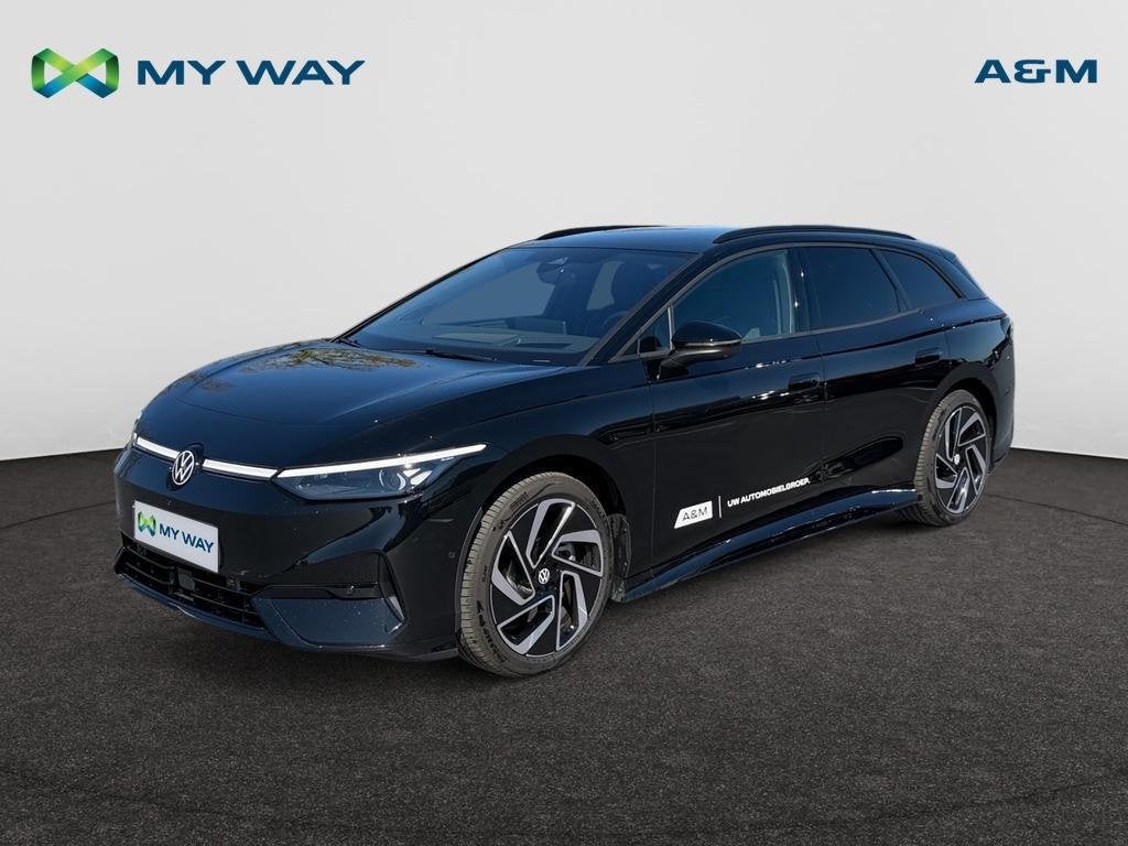 Volkswagen ID.7 Tourer ID.7 Tourer 77 kWh Pro Business Sport, Auto's, Volkswagen, Automaat, Overige modellen, Zwart, Elektrisch
